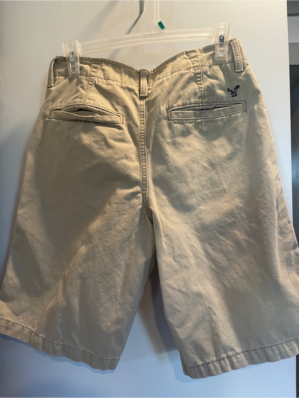 American Eagle Outfitters Classic Khaki Men’s Longboard Shorts - Tan size 28 - Picture 6 of 8